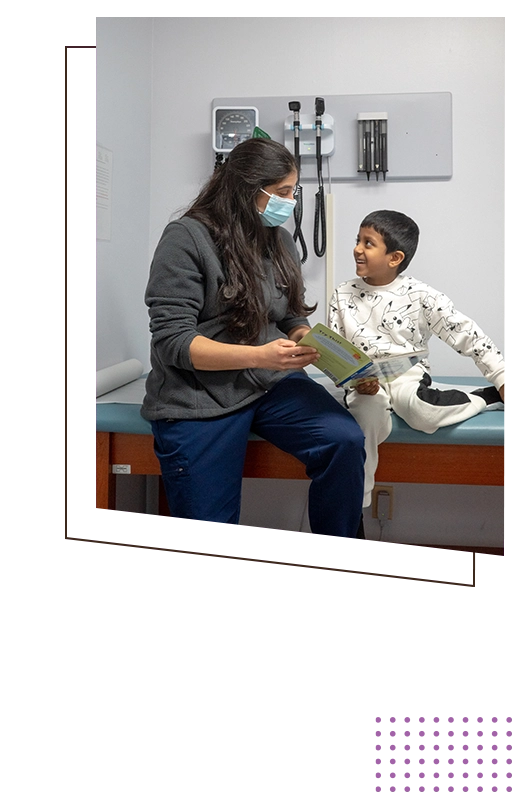 Staff Member Meeting With A Patient