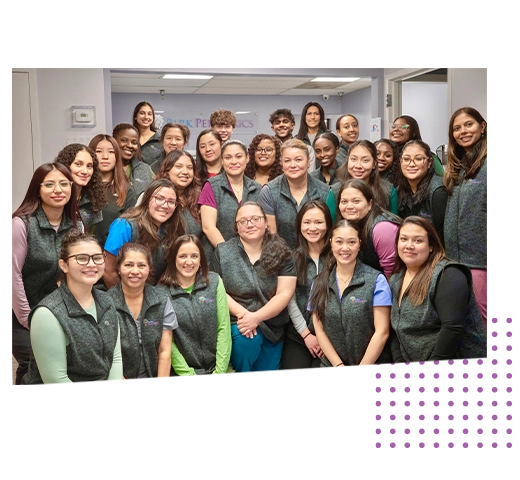 Office Staff Posing Together